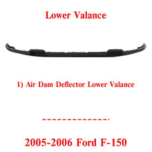 Load image into Gallery viewer, Front Lower Valance Spoiler Air Deflector Textured For 2005-2006 Ford F-150 RWD