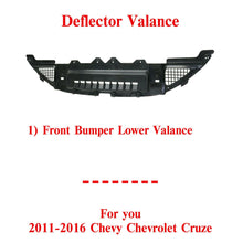 Load image into Gallery viewer, Front Bumper Lower Valance For 2011-2015 Chevrolet Cruze / 2016 Limited