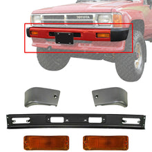 Load image into Gallery viewer, Front Bumper Kit + Signal Lamps For 1984-1987 Toyota 4Runner / Pickup 4wd