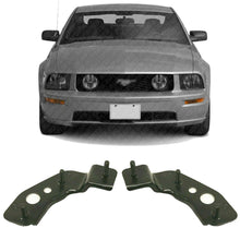 Load image into Gallery viewer, Front Bumper Side Bracket Set Steel Right and Left Side For 05-09 Ford Mustang