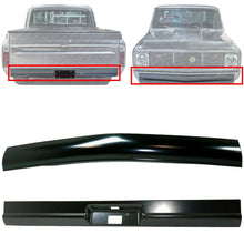 Load image into Gallery viewer, Front and Rear Roll Pan Primed Steel for 67-72 Chevrolet C10 Pickup Fleet Side