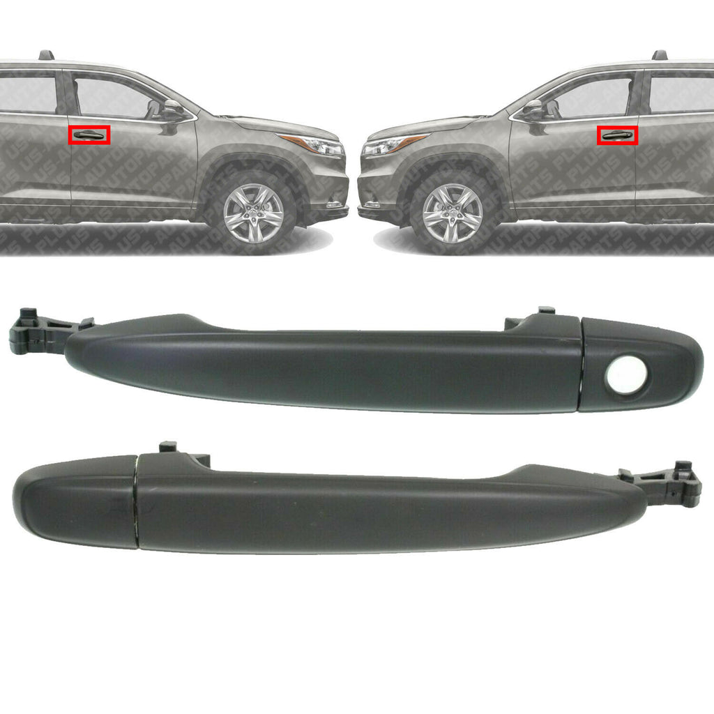 Exterior Front Door Handle Primed For 03-09 Land Cruiser/08-17 Toyota Highlander