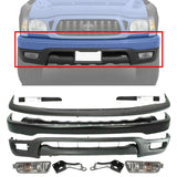 Front Bumper + Filler + Valance + Fogs +Brackets For 2001-2004 Toyota Tacoma 4WD