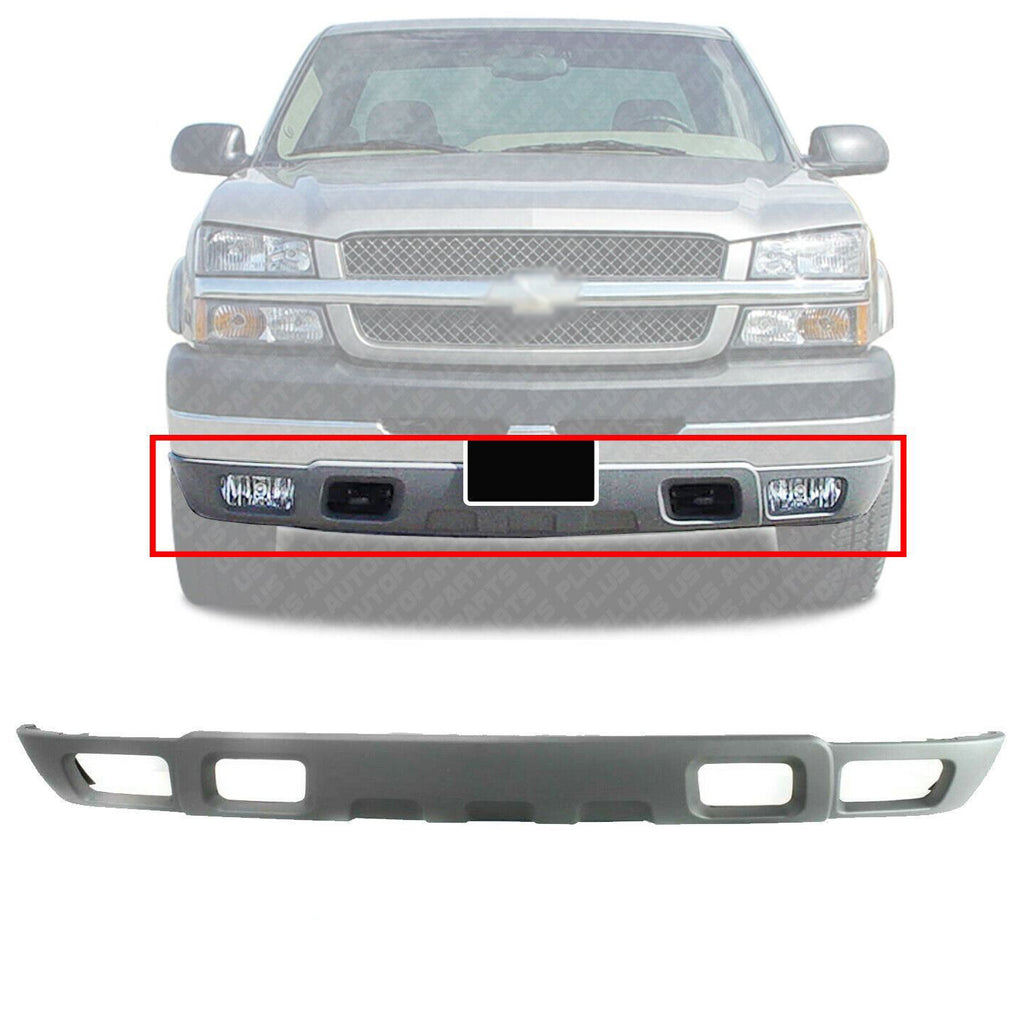 Front Lower Valance Air Deflector Textured For 2003 - 2006 Chevrolet Silverado