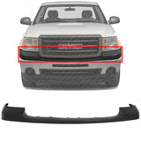 Front Bumper Upper Cover Pad Primed For 2007-2013 GMC Sierra 1500