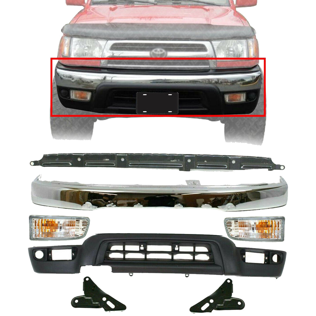 Front Bumper Valance Support Bracket Signal Light For 99-02 Toyota 4RUNNER