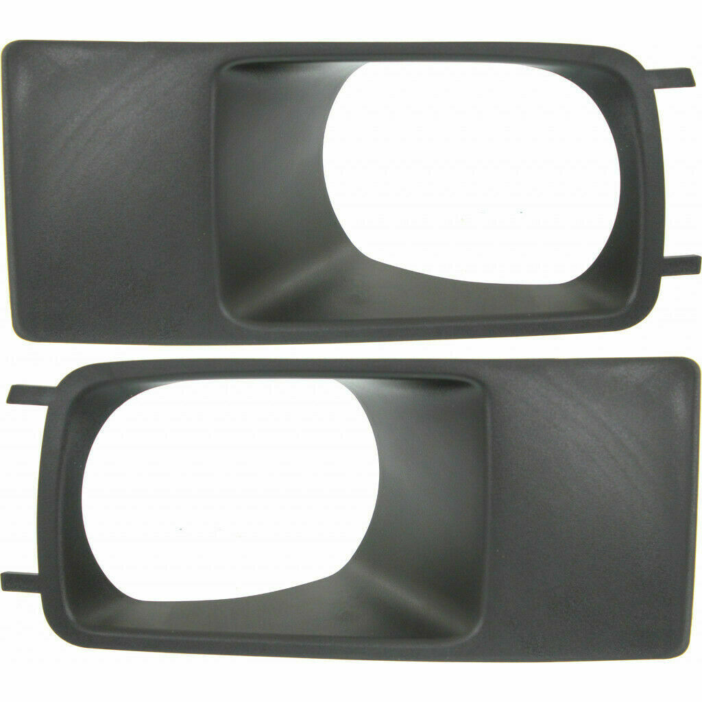 Front Fog Light Bezel Set Textured Right & Left Side For 2005-2007 Dodge Magnum