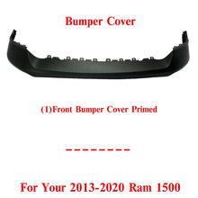 Load image into Gallery viewer, Front Bumper Upper Cover Primed For 2013-2020 Dodge Ram 1500