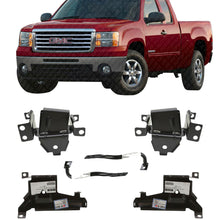Load image into Gallery viewer, Set of 6 Front Bumper Bracket Outer + Inner For 2007-2013 GMC Sierra 1500 / 07-10 2500HD 3500