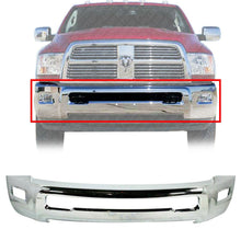 Load image into Gallery viewer, Front Bumper Chrome Steel Without Pass Holes For 2010-2018 Dodge Ram 2500 3500