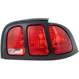 New Tail Light Direct Replacement For MUSTANG 96-98 TAIL LAMP RH, Lens and Housing, Rim w/o Painted FO2801142 F7ZZ13404CA