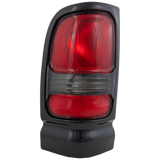 New Tail Light Direct Replacement For RAM PICKUP 94-02 TAIL LAMP LH, Lens and Housing, w/ Sport Package, Black CH2800135 5EK45DX8AC