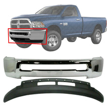 Load image into Gallery viewer, Front Chrome Bumper + Lower Valance Textured For 2013-2018 Dodge Ram 2500 3500