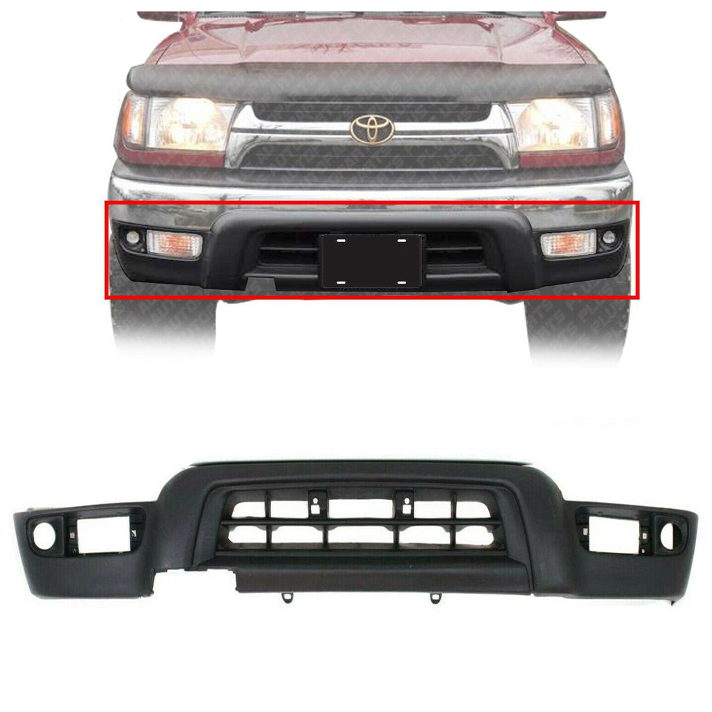 Front Lower Valance Primed  w/ Fender Flare Holes For 1999-2002 Toyota 4Runner