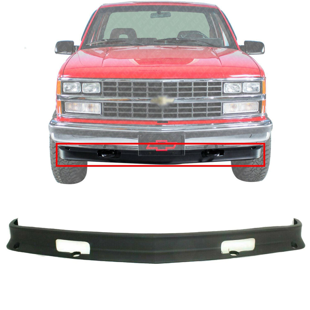 Front Lower Valance Primed With Tow Hook Holes For 1988-2000 Chevy GMC Pickup