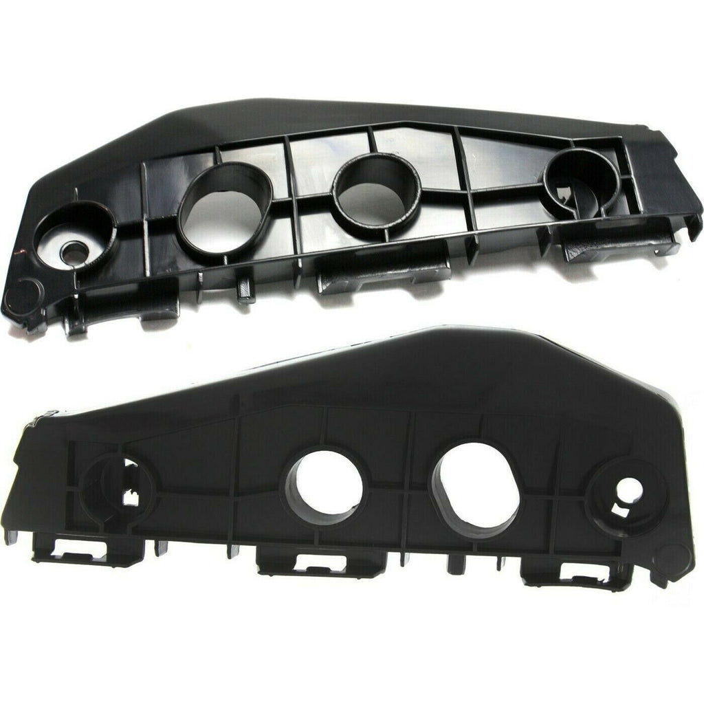 Front Bumper Brackets Driver & Passenger Side For 2011-2013 Toyota Corolla