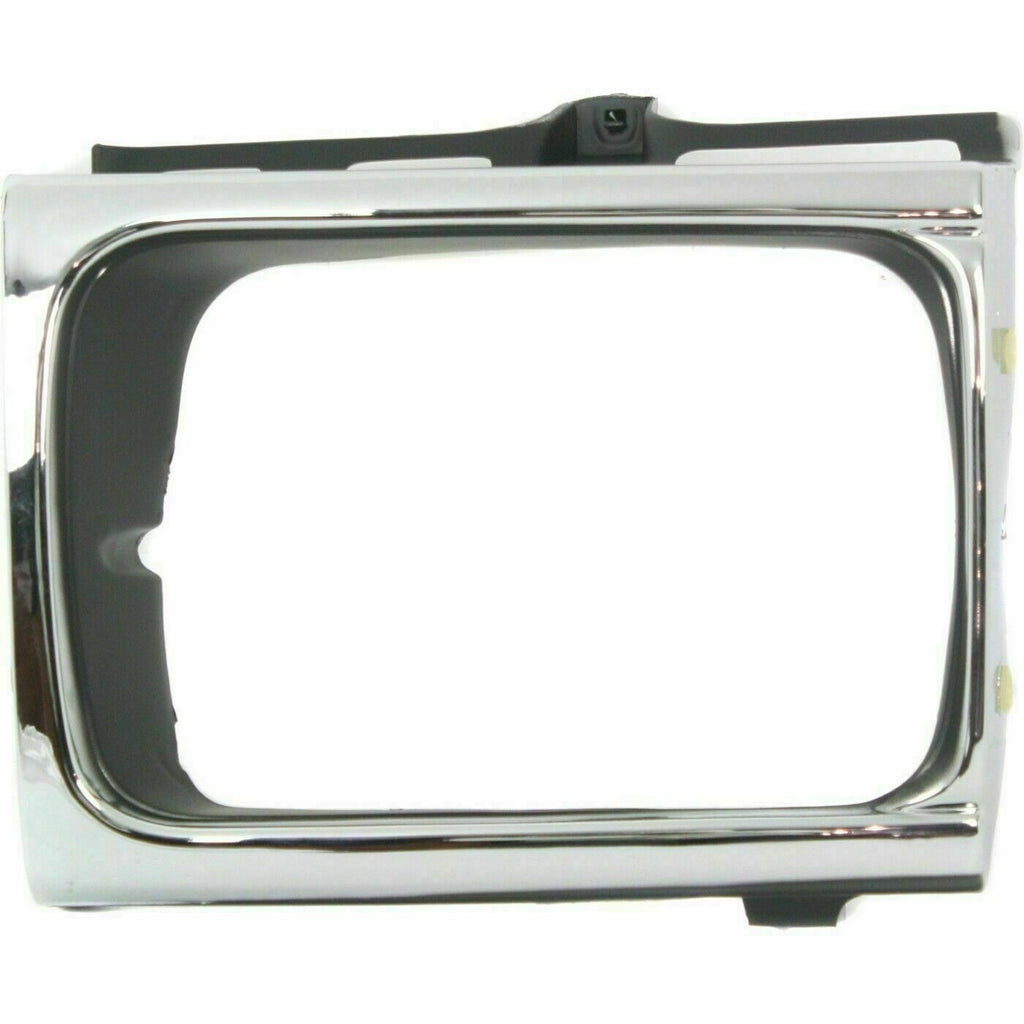Front Grille Sealed Beam Type and Headlight Doors For 1992-1995 Toyota Pickup 4W