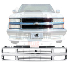 Load image into Gallery viewer, Front Grille Chrome Shell With Primed Insert For 1994-2000 Chevrolet C/K Series