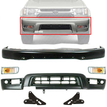 Load image into Gallery viewer, Front Primed Bumper + Valance + Lights + Bracket For 1999-2002 Toyota 4Runner