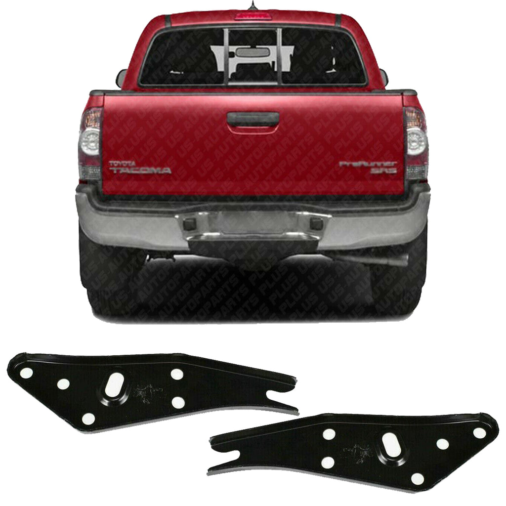 Rear Bumper Inner Arm Brackets Set of 2 For 2005-2015 Toyota Tacoma