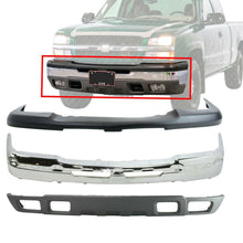 Load image into Gallery viewer, Front Chrome Bumper Steel Kit For 2003-2006 Chevrolet Silverado 1500  Light Duty