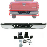 Rear Chrome Step Bumper Assembly For 2002-2008 Ram 1500/ 2003-2009 Ram 2500 3500