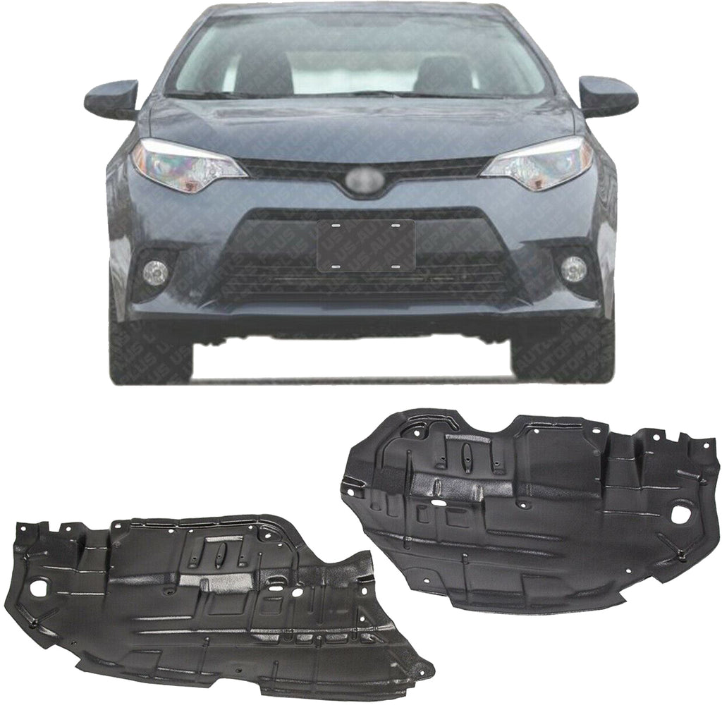 Front Engine Splash Shield Under Cover Left & Right Side For 12-14 Toyota Camry