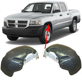 Front Splash Shield Fender Liner LH & RH For 05-10 Dodge Dakota / 06-09 Raider