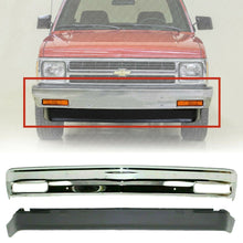 Load image into Gallery viewer, Front Bumper Chrome + Lower Valance For 1982-1993 Chevy S10 / GMC S15 Pickup