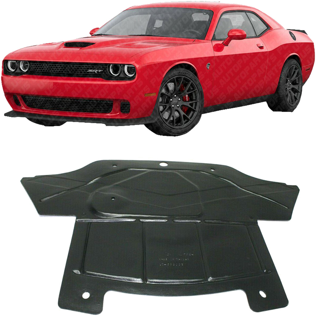 Engine Splash Shield Under Cover For 05-10 Chrysler 300 / 09-17 Challenger RWD