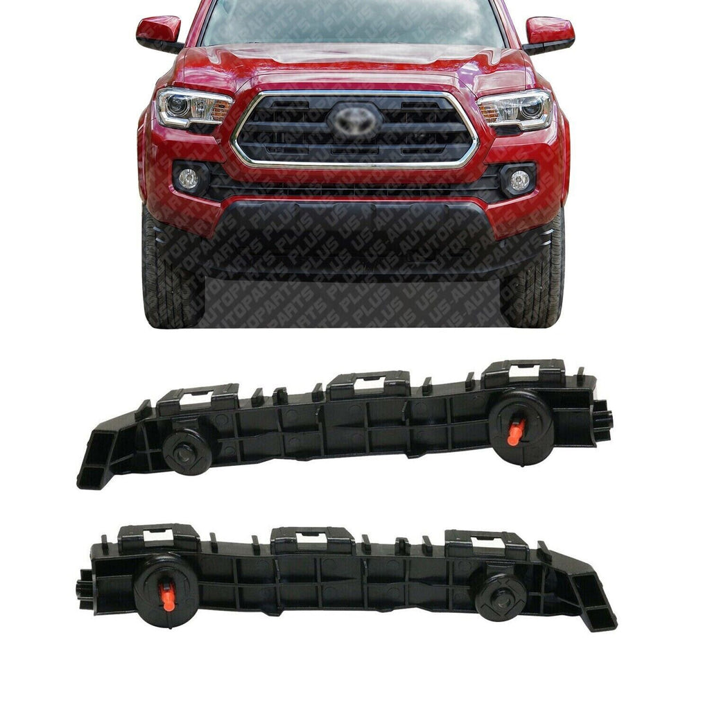 Front Bumper Cover Retainer Brackets Left & Right Side For 2016-2020 Toyota Tacoma