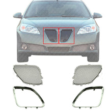 Load image into Gallery viewer, Front Grille Mesh Inserts + Upper Trim Chrome Left &amp; Right For 05-09 Pontiac G6