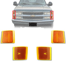 Load image into Gallery viewer, Front Headlight Reflector + Marker lamp Composite Style For 1994-2002 C/K Series