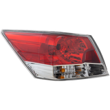 New Tail Light Direct Replacement For ACCORD 08-12 TAIL LAMP LH, Assembly, Sedan - CAPA HO2800172C 33550TA0A01