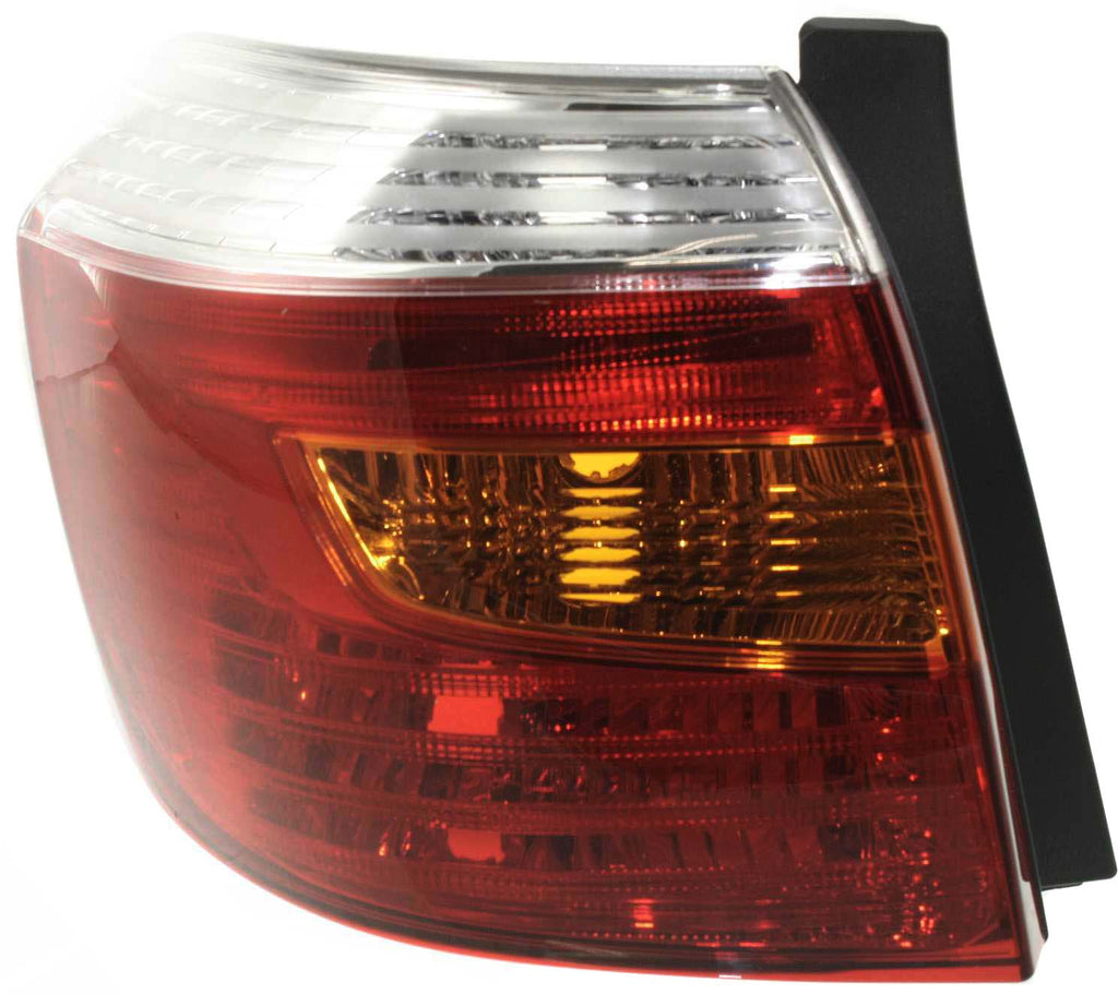 New Tail Light Direct Replacement For HIGHLANDER 08-10 TAIL LAMP LH, Lens and Housing, Amber/Clear/Red Lens, Base/Limited/SE Models, Japan Built Vehicle TO2800173 8156148160