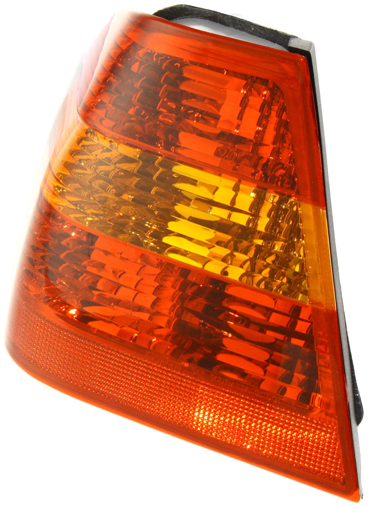 New Tail Light Direct Replacement For 3-SERIES 02-05 TAIL LAMP LH, Outer, Lens and Housing, Amber Red Lens, Sedan BM2800109 63216946533