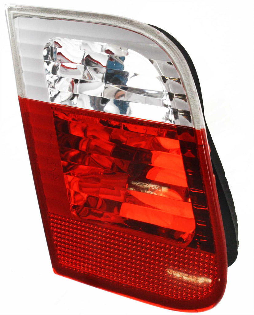 New Tail Light Direct Replacement For 3-SERIES 02-05 TAIL LAMP LH, Inner, Lens and Housing, Clear and Red Lens, Sedan BM2882104 63216910537