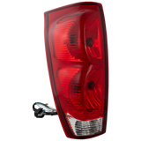 New Tail Light Direct Replacement For AVALANCHE 02-06 TAIL LAMP LH, Assembly, All Red Lens Type GM2800153 15771437