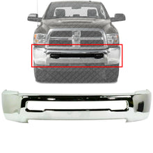 Load image into Gallery viewer, Front Bumper Chrome w/o Fog Light Holes For 2010-2018 Dodge Ram 2500 3500