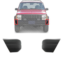 Load image into Gallery viewer, Front End Caps Textured LH &amp; RH For 84-96 Jeep Cherokee /1990 Wagoneer /Comanche