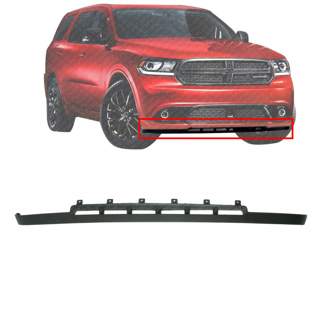 Front Bumper Air Deflector Lower Valance Textured For 2014-2020 Dodge Durango