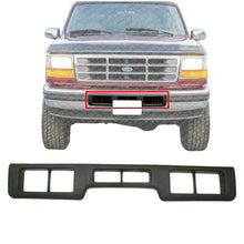 Load image into Gallery viewer, Front Bumper Center Molding Textured With Air Hole For 1992-1997 Ford F-Series