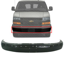 Load image into Gallery viewer, Front Bumper Face Bar Primed For 03-19 Chevy Express &amp; GMC Savana 1500 2500 3500