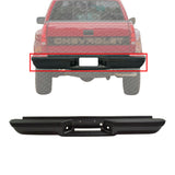 Rear Bumper Step Pad Assembly Powdercoated Black For 92-99 Chevrolet / GMC C1500