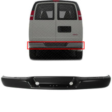 Load image into Gallery viewer, Step Bumper Face Bar Primed Steel For 2003-2020 Chevrolet Express / GMC Savana