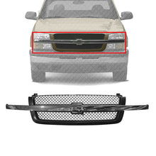 Load image into Gallery viewer, Front Grille Chrome Molding Strip For 2003-2006 Silverado Avalanche 1500-2500