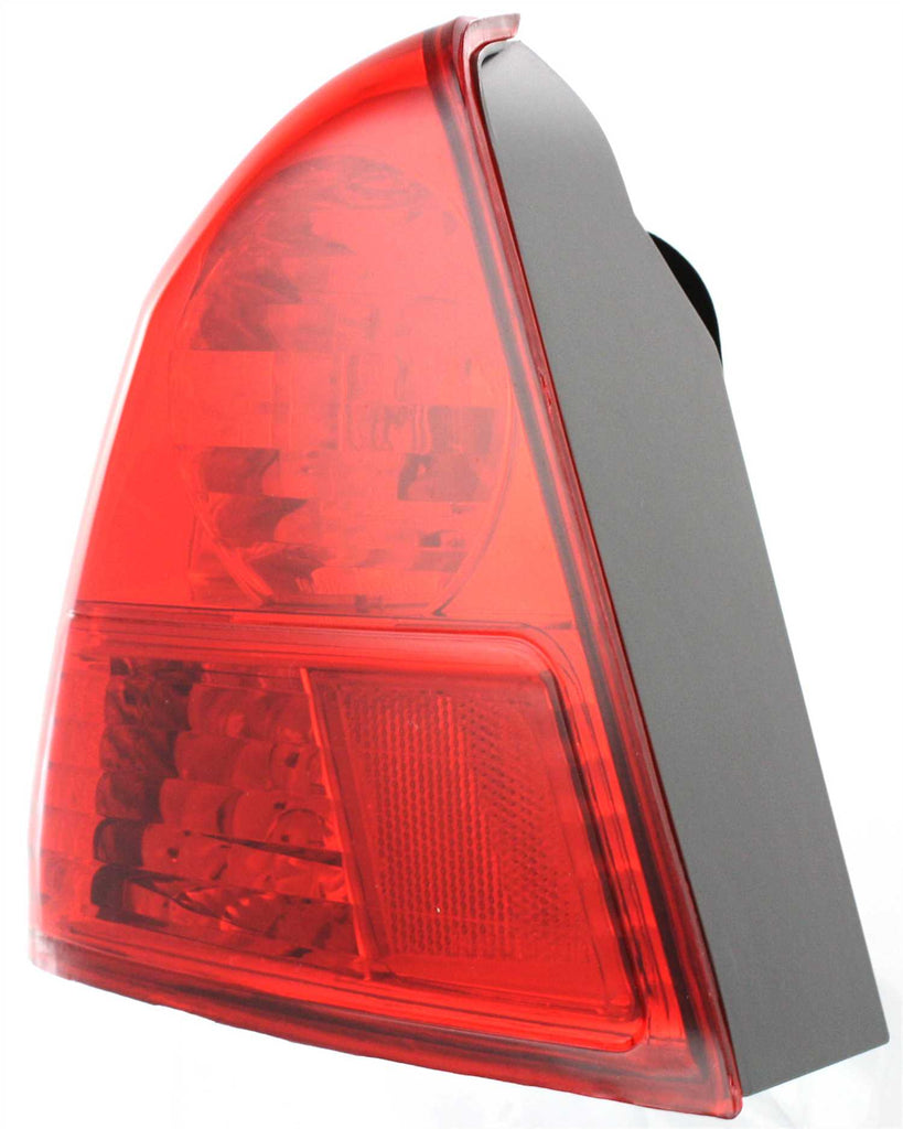 New Tail Light Direct Replacement For CIVIC 03-05 TAIL LAMP LH, Outer, Assembly, (Exc. Hybrid Model), Sedan, Canada/USA Built Vehicle HO2800153 33551S5DA51