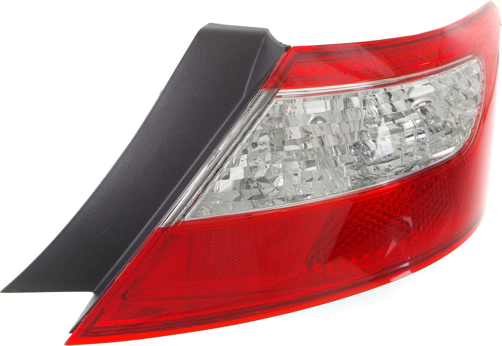 New Tail Light Direct Replacement For CIVIC 09-11 TAIL LAMP RH, Lens and Housing, Coupe HO2819137 33501SVAA51