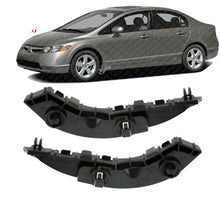 Load image into Gallery viewer, Front Set Of 2 Bumper Brackets Left and Right Side For 2006-11 Honda Civic Sedan