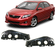 Load image into Gallery viewer, Front Bumper Brackets Support Left &amp; Right Side Plastic For 09-10 Toyota Corolla